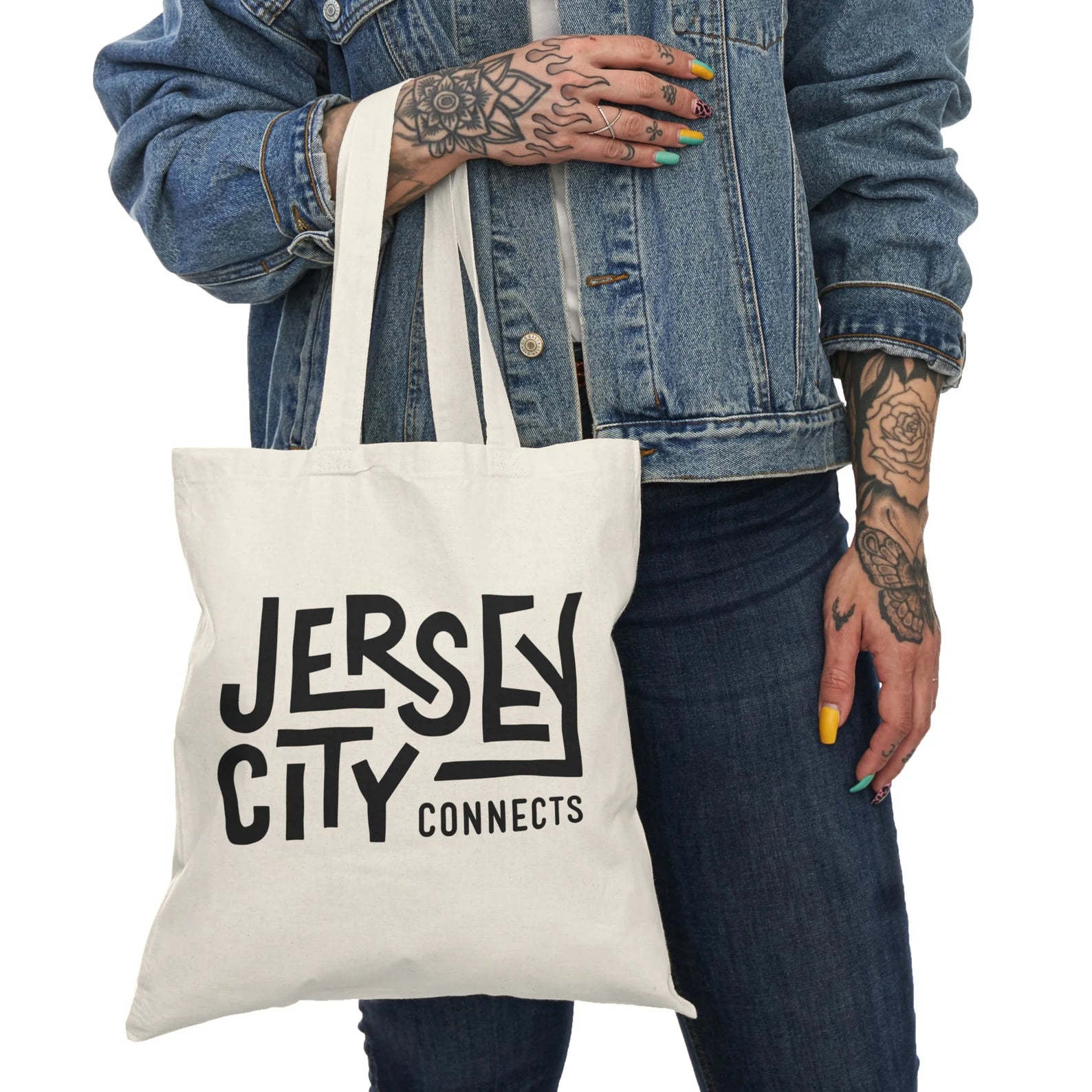 Pre-Order* Tote Bag – Jersey City Connects